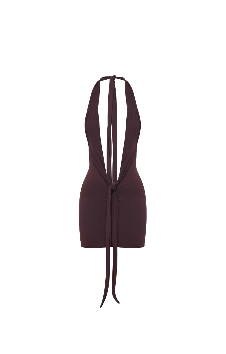Bembé Mini Dress - Espresso