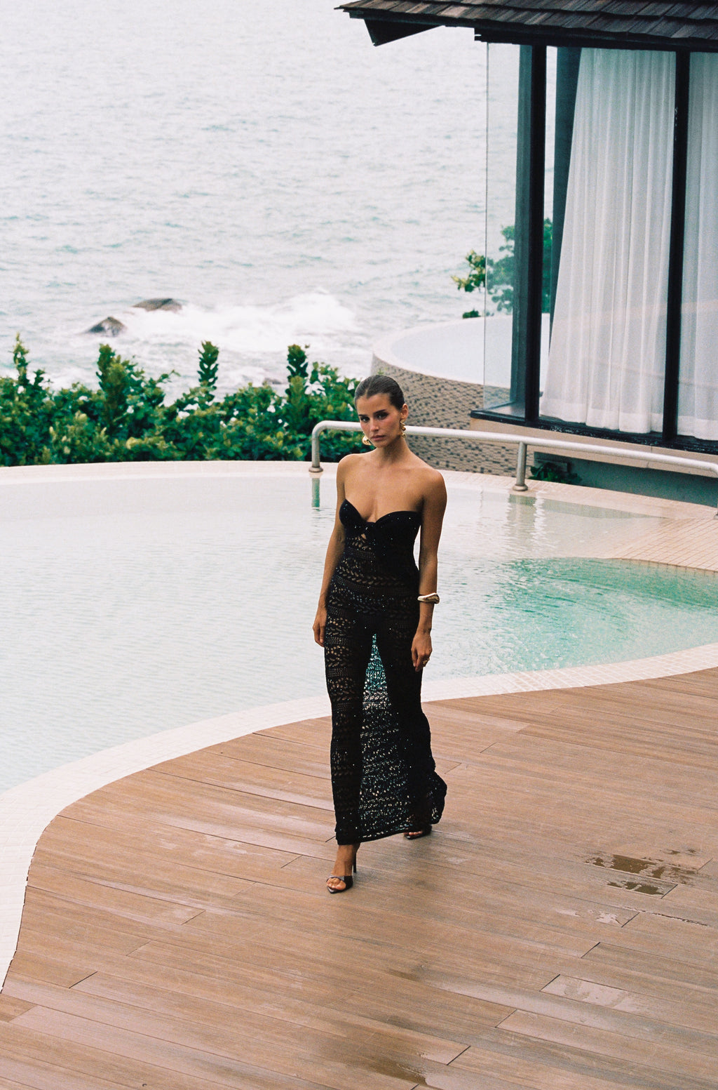 Pre-order Jasmine Maxi Dress - Onyx