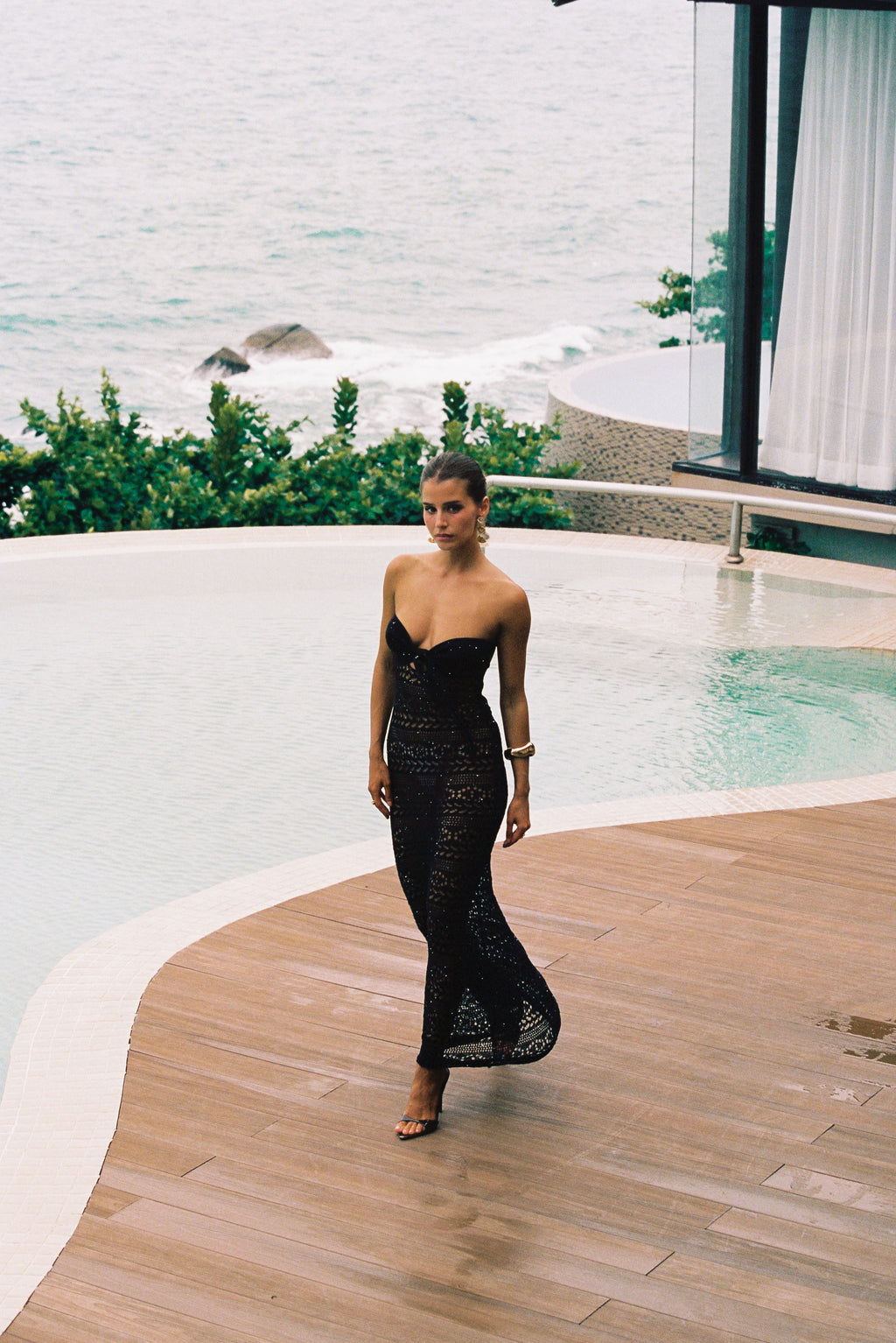 Pre-order Jasmine Maxi Dress - Onyx