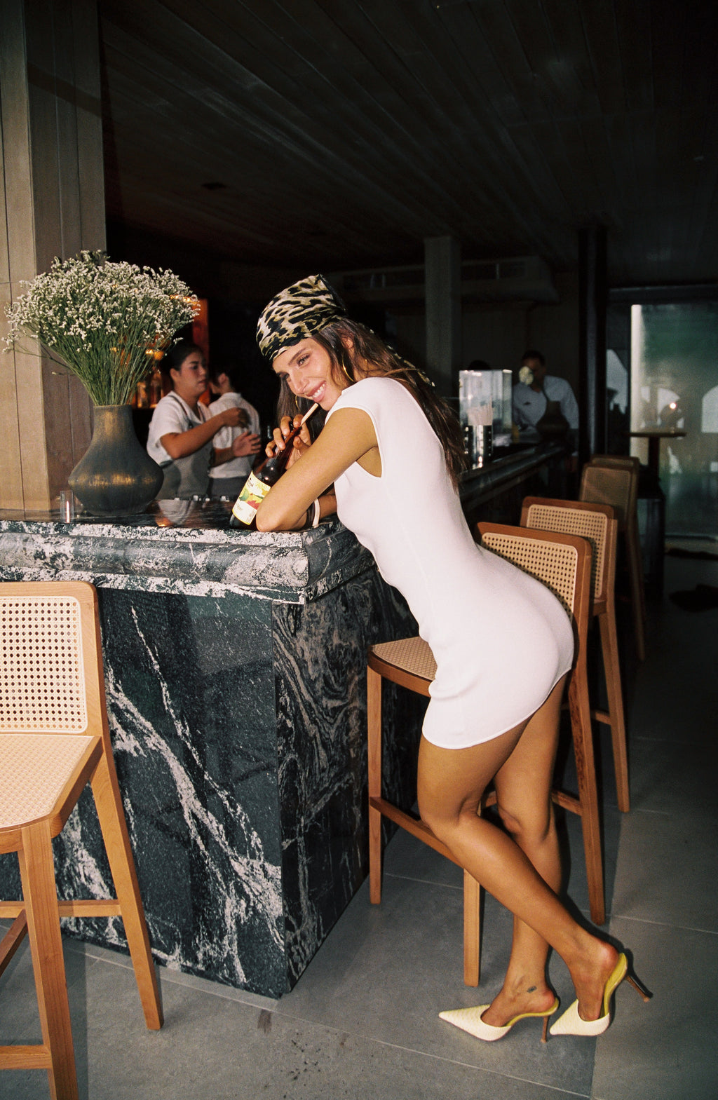 Pre-order Maya Mini Dress - Coconut Martini
