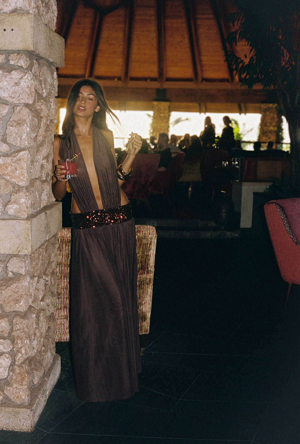 Alessandra Dress - Toasted Sugar