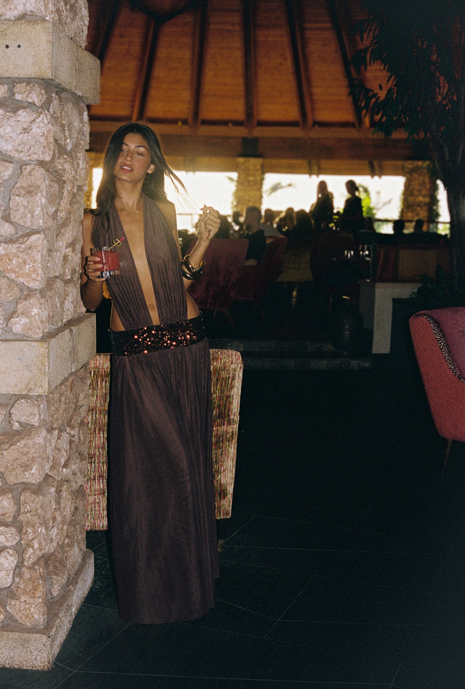 Alessandra Dress - Toasted Sugar