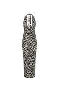Gisele Maxi Dress - Salt Stripe