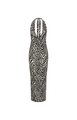 Gisele Maxi Dress - Salt Stripe
