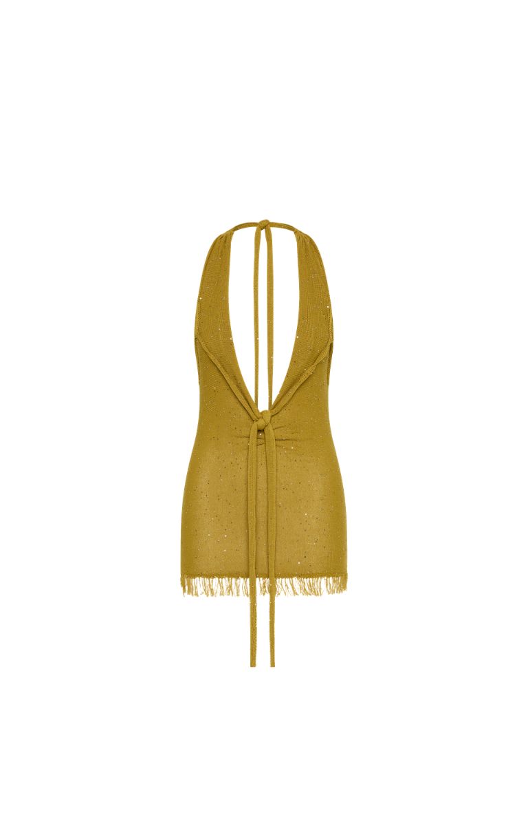 Bembé Mini Dress - Toasted Honey