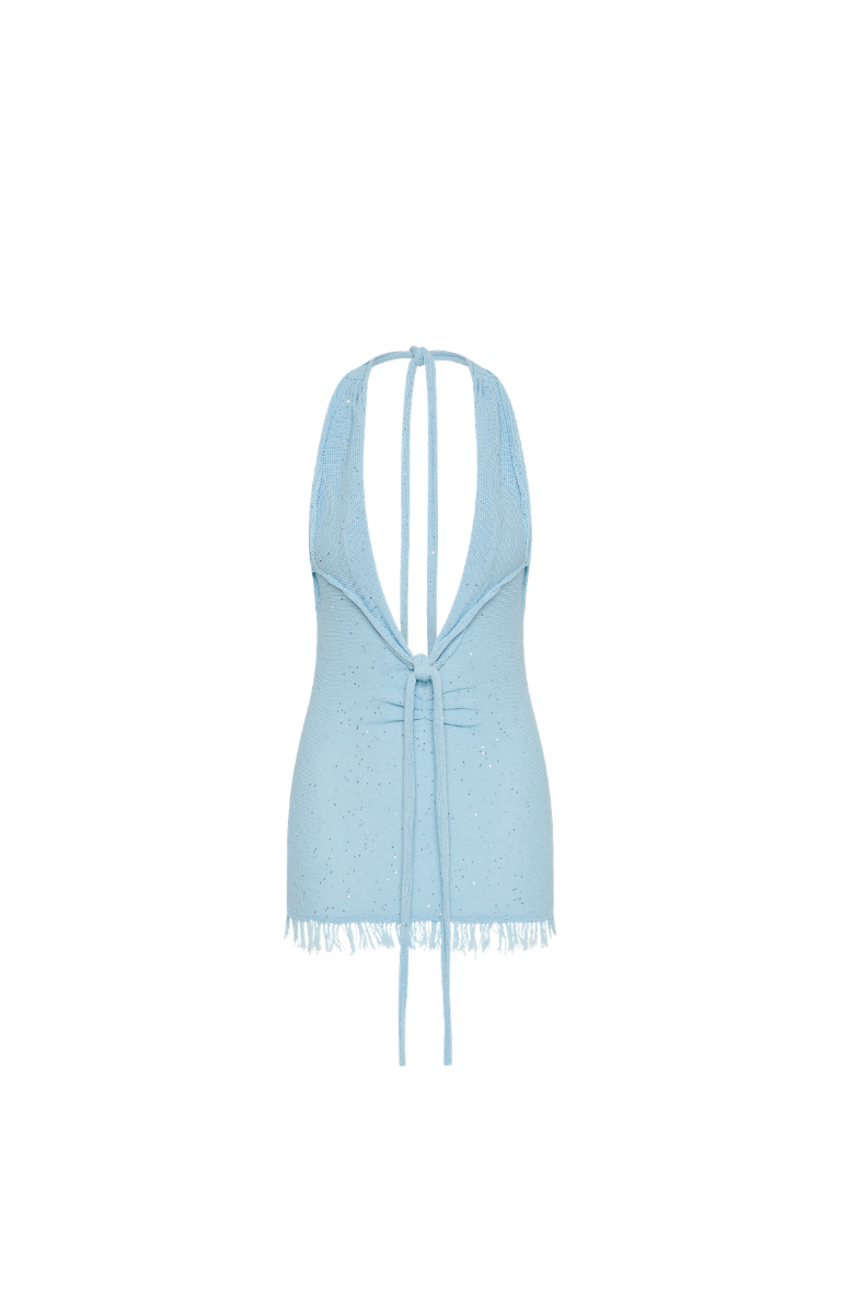 Bembé Mini Dress - Snow Bunny