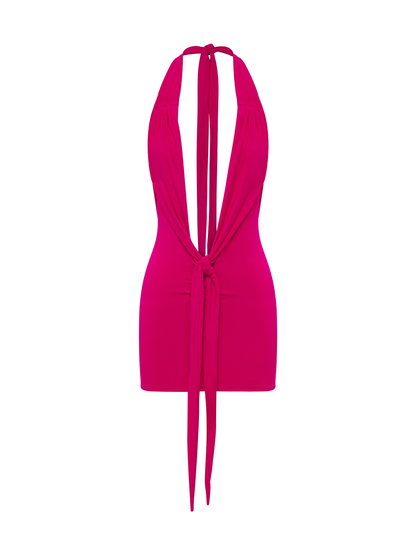 PRE-ORDER BEMBÉ MINI DRESS - BERRY KISS