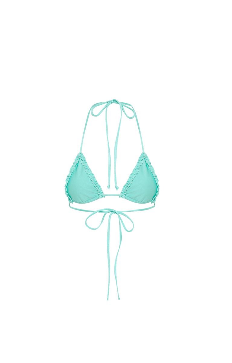 Leia Bikini Top - Seafoam